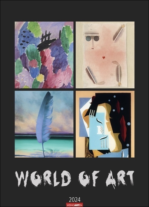 Cover: 9783840084652 | World of Art Kalender 2024. Meisterwerke der klassischen Moderne in...
