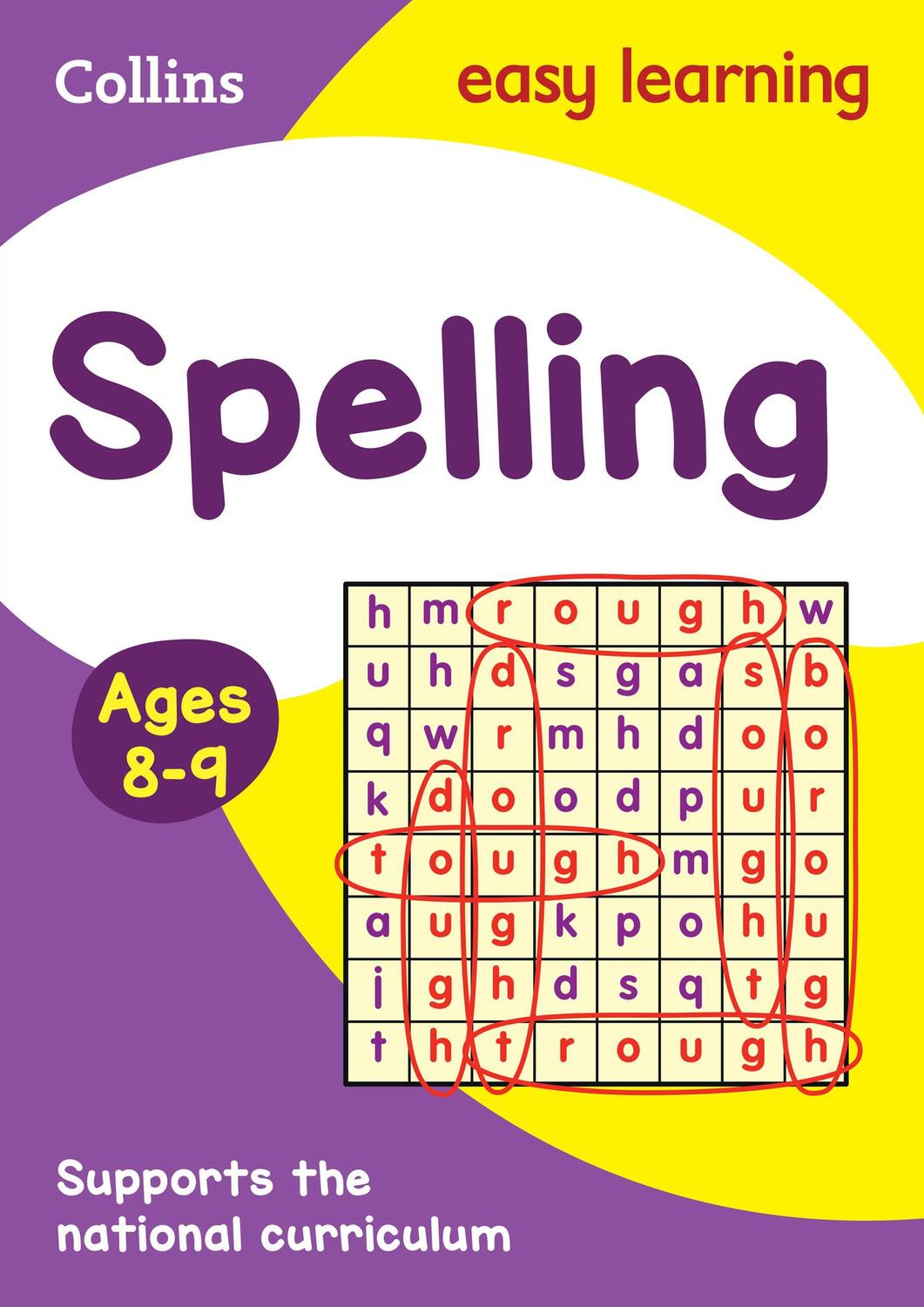 Cover: 9780008134433 | Spelling Ages 8-9 | Ideal for Home Learning | Collins Easy Learning