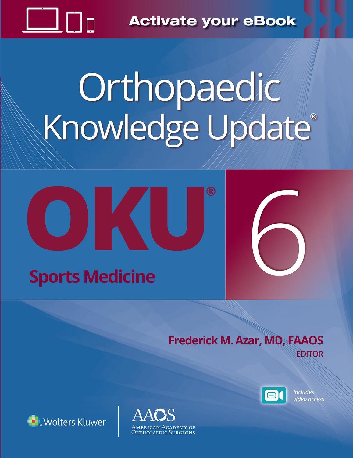 Cover: 9781975152642 | Orthopaedic Knowledge Update®: Sports Medicine 6 Print + Ebook with...