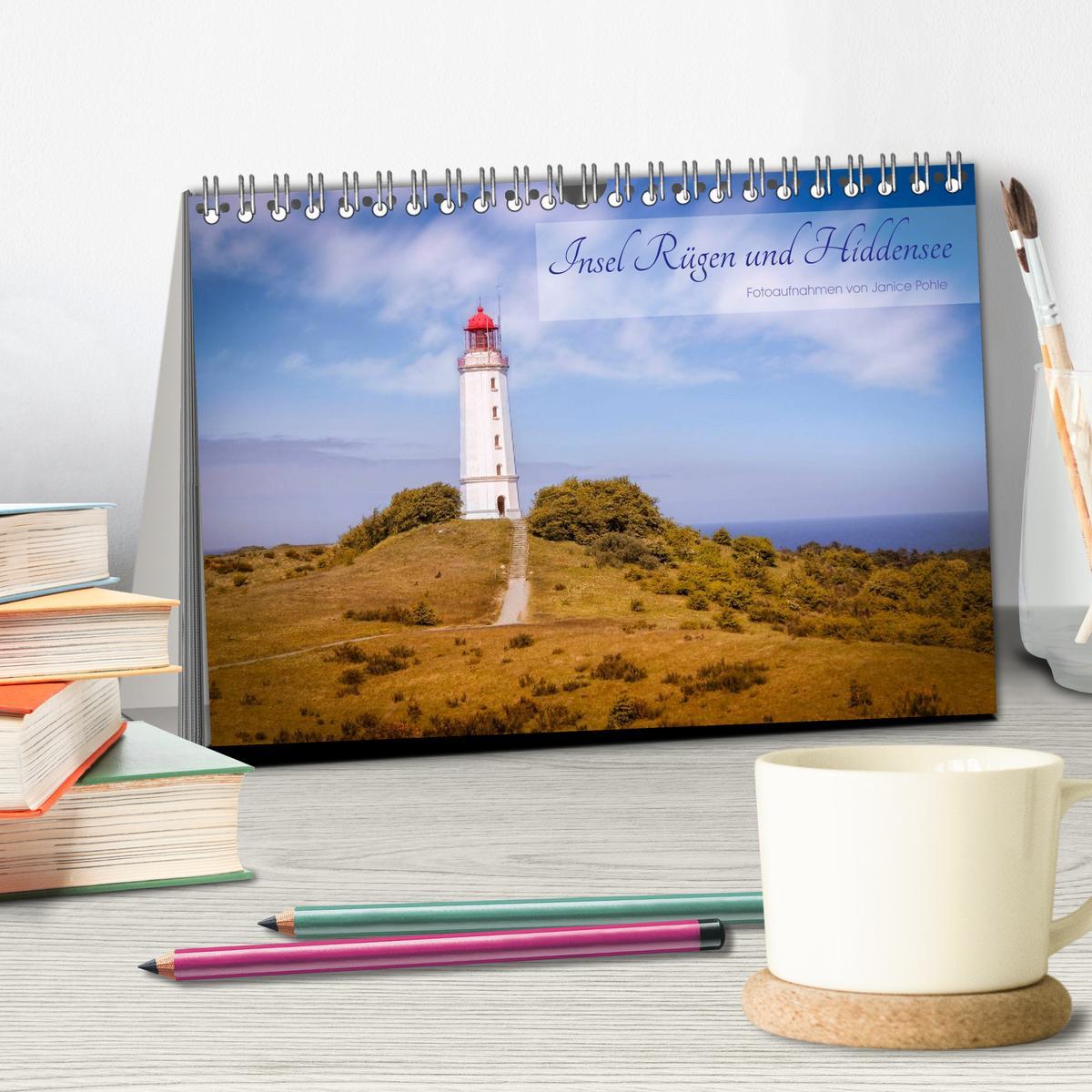 Bild: 9783435502158 | Insel Rügen und Hiddensee (Tischkalender 2025 DIN A5 quer),...