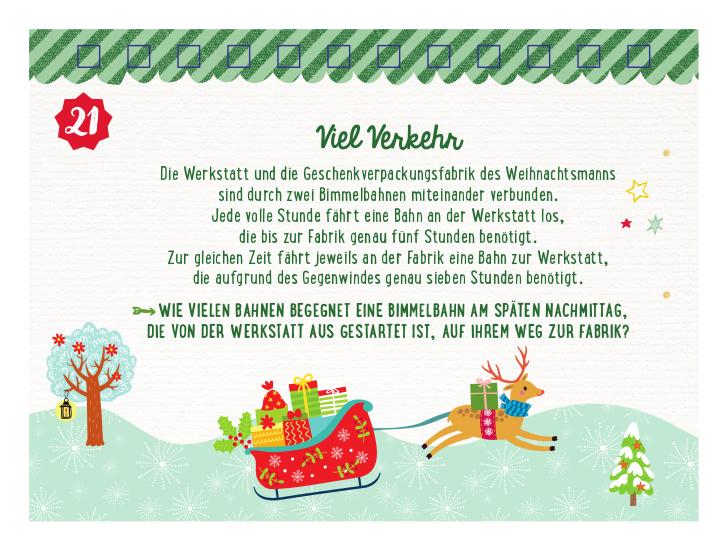 Bild: 9783780613707 | 24 knifflig-gute Weihnachtsrätsel | Ein Adventskalender | Wilhelm