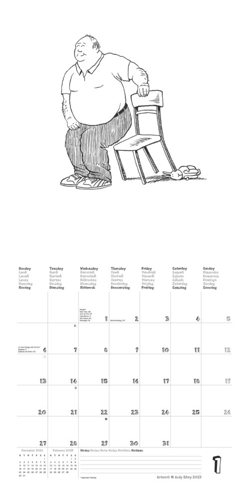 Bild: 4002725987938 | N NEUMANNVERLAGE - Bunny Suicides 2025 Broschürenkalender, 30x30cm,...