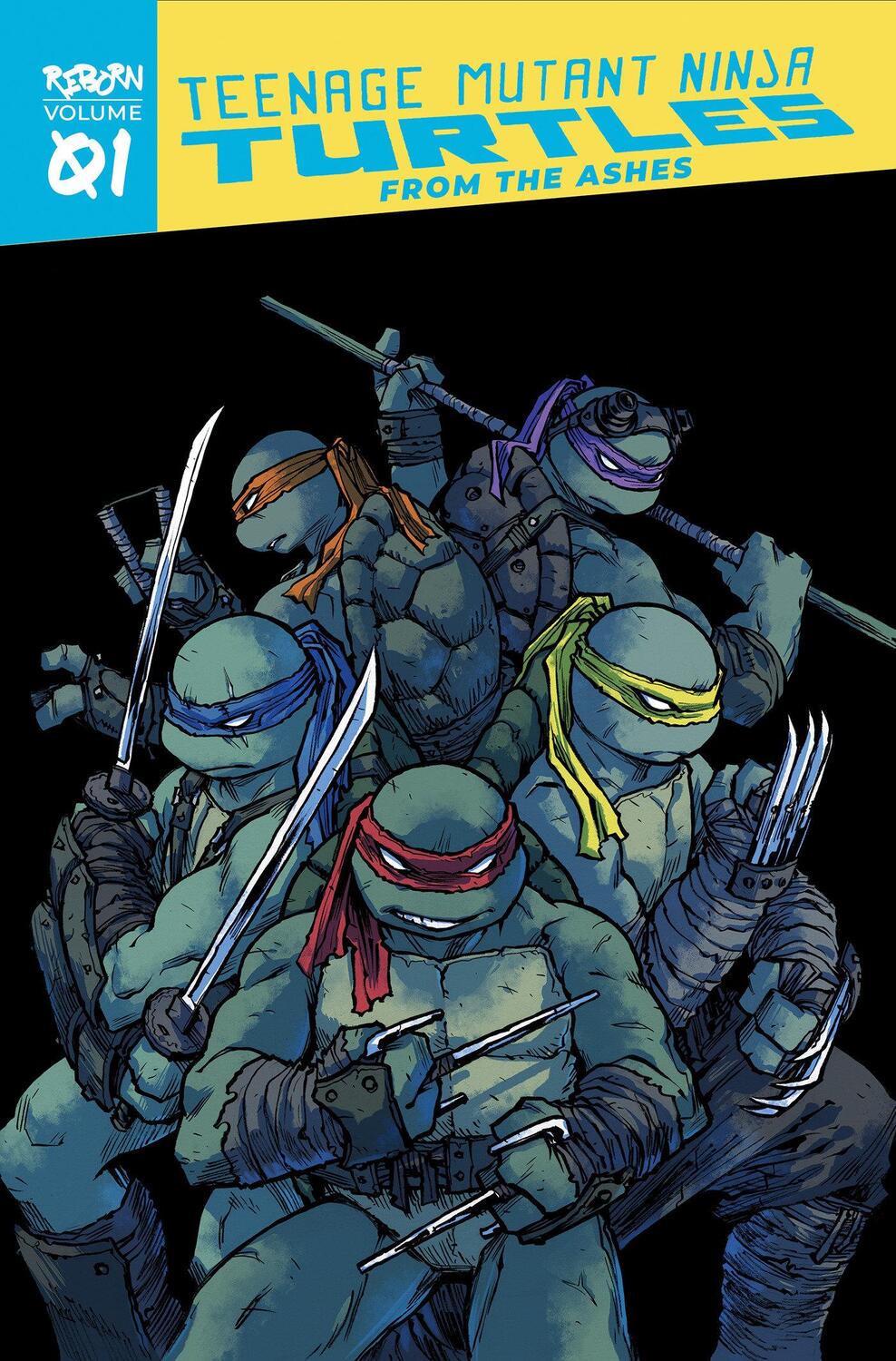 Cover: 9781684056873 | Teenage Mutant Ninja Turtles: Reborn, Vol. 1 - From the Ashes | Buch
