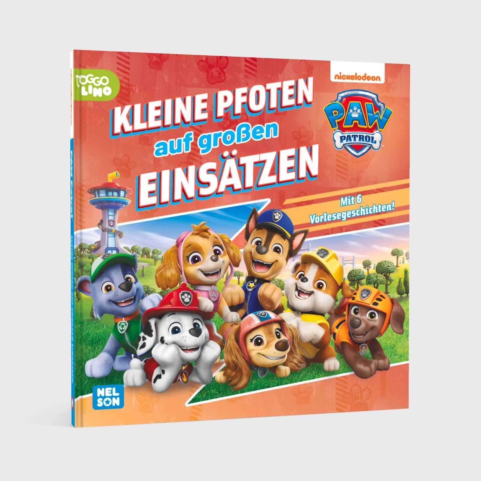 Bild: 9783845128122 | PAW Patrol Geschichtenbuch: Kleine Pfoten auf großen Einsätzen | Buch