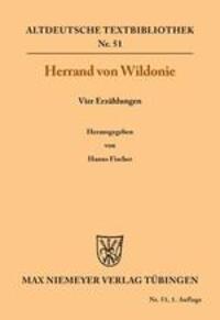 Cover: 9783110982350 | Vier Erzählungen | Herrand Von Wildonie | Taschenbuch | Paperback