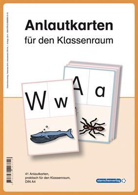 Cover: 9783939293316 | Anlautkarten für den Klassenraum. Druckschrift | Katrin Langhans