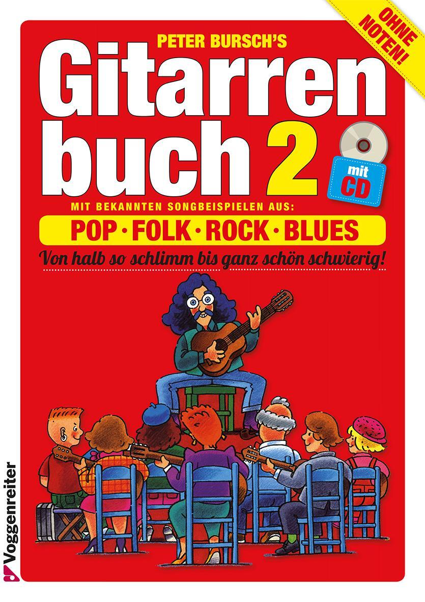 Cover: 9783802402142 | Das Gitarrenbuch 2 | Peter Bursch | Taschenbuch | Deutsch | 2001