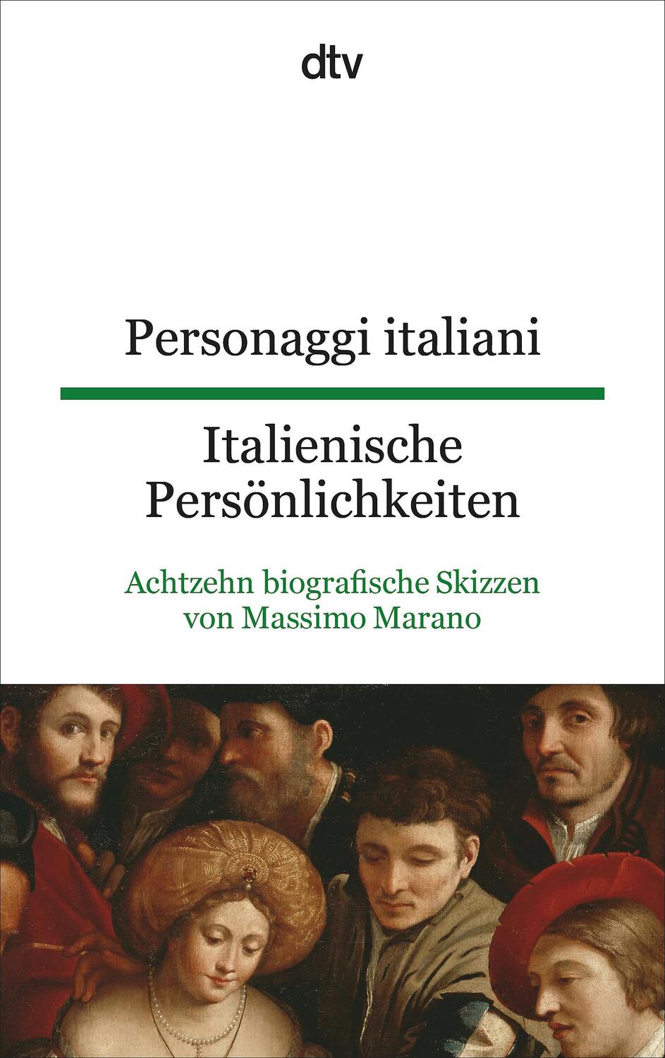 Cover: 9783423094634 | Italienische Persönlichkeiten / Personaggi italiani | Massimo Marano