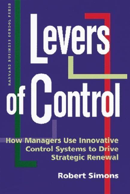 Cover: 9780875845593 | Levers of Control | Robert Simons | Buch | Englisch | 1994