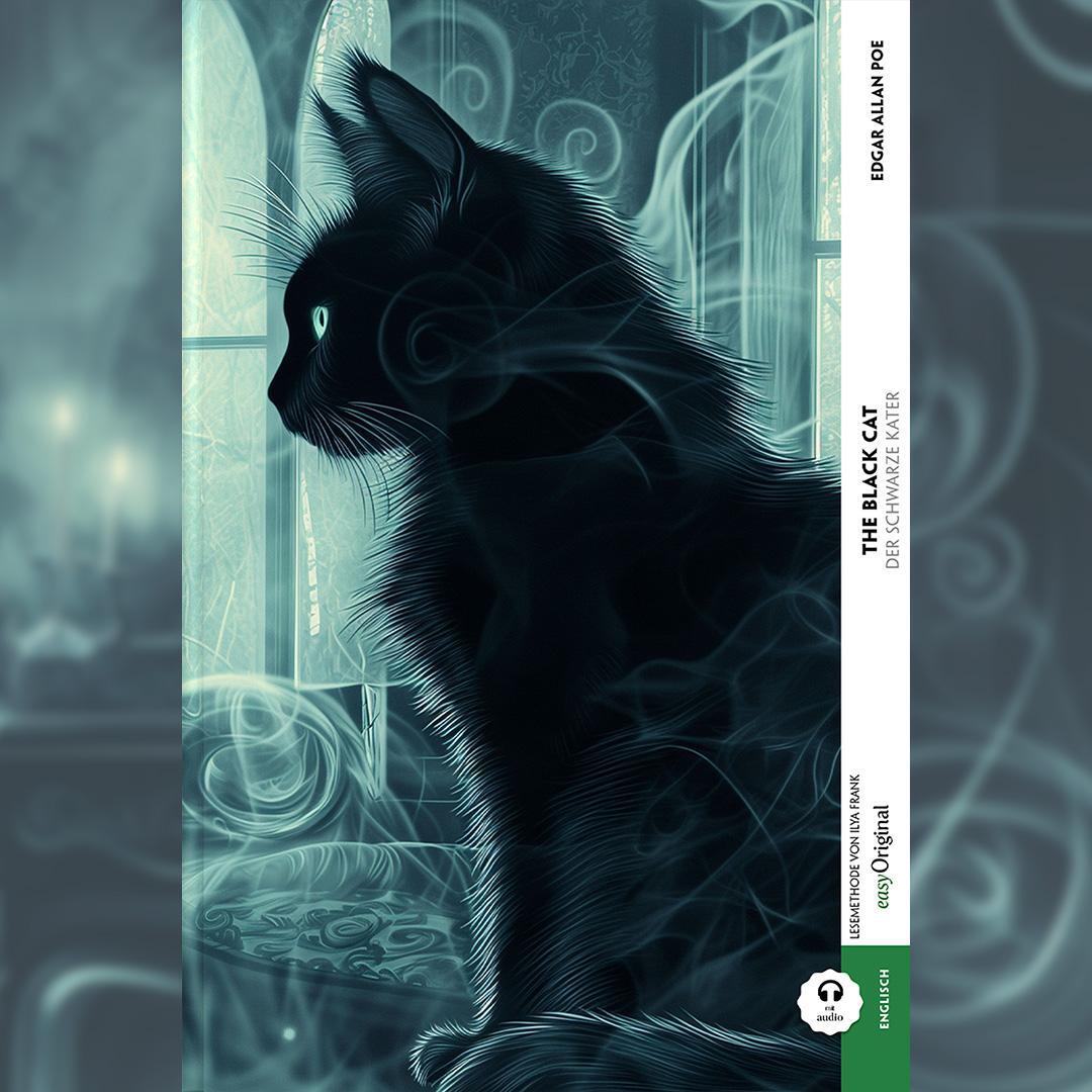 Cover: 9783991682387 | The Black Cat / Der schwarze Kater (Buch + Audio-Online) -...