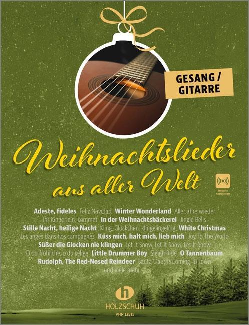 Cover: 9783864341953 | Weihnachtslieder aus aller Welt - Gesang/Gitarre | Broschüre | 64 S.