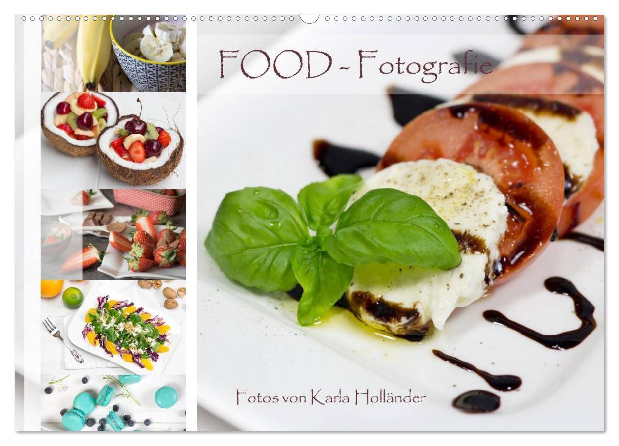 Cover: 9783435763375 | Food-Fotografie (Wandkalender 2025 DIN A2 quer), CALVENDO...