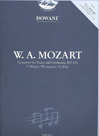 Cover: 9783905477771 | Concerto in C-Dur, KV 415 | for Piano and Orchestra | Mozart | 2007