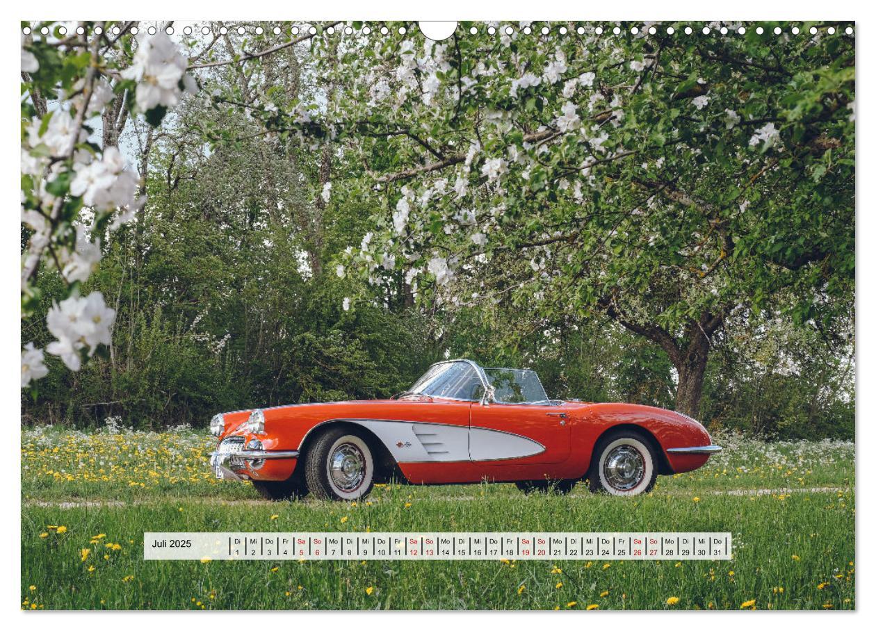 Bild: 9783383998232 | American Deam Car Corvette C1 (Wandkalender 2025 DIN A3 quer),...