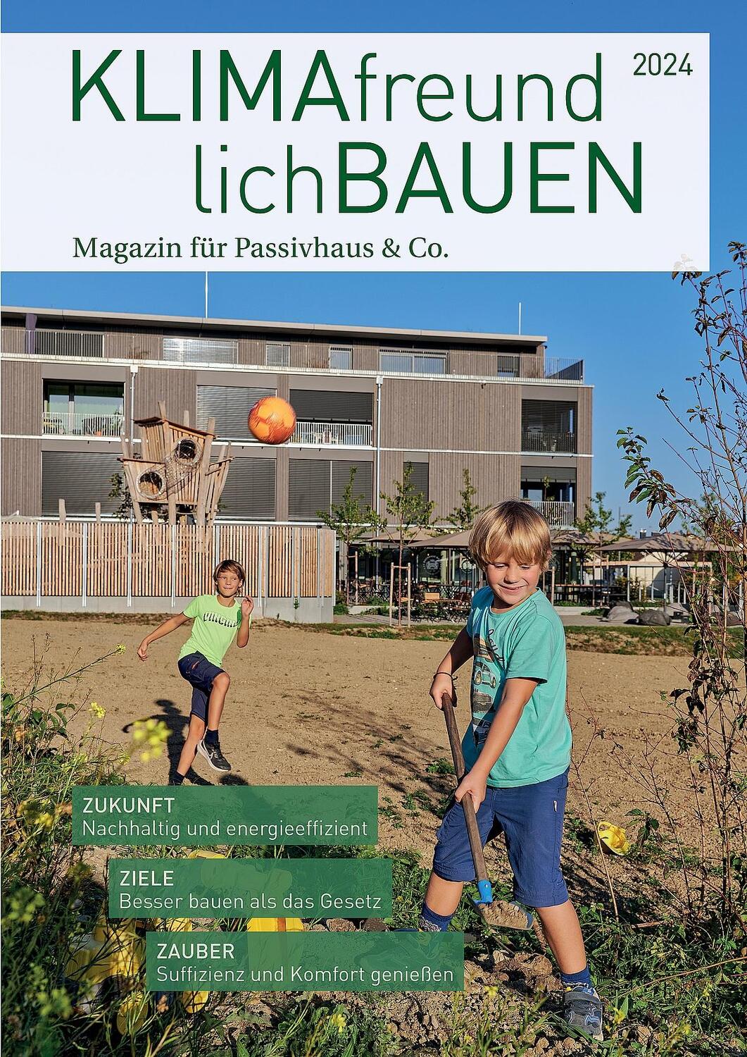 Cover: 9783944549514 | Klimafreundlich Bauen 2024 | Magazin für Passivhaus &amp; Co. | Laible