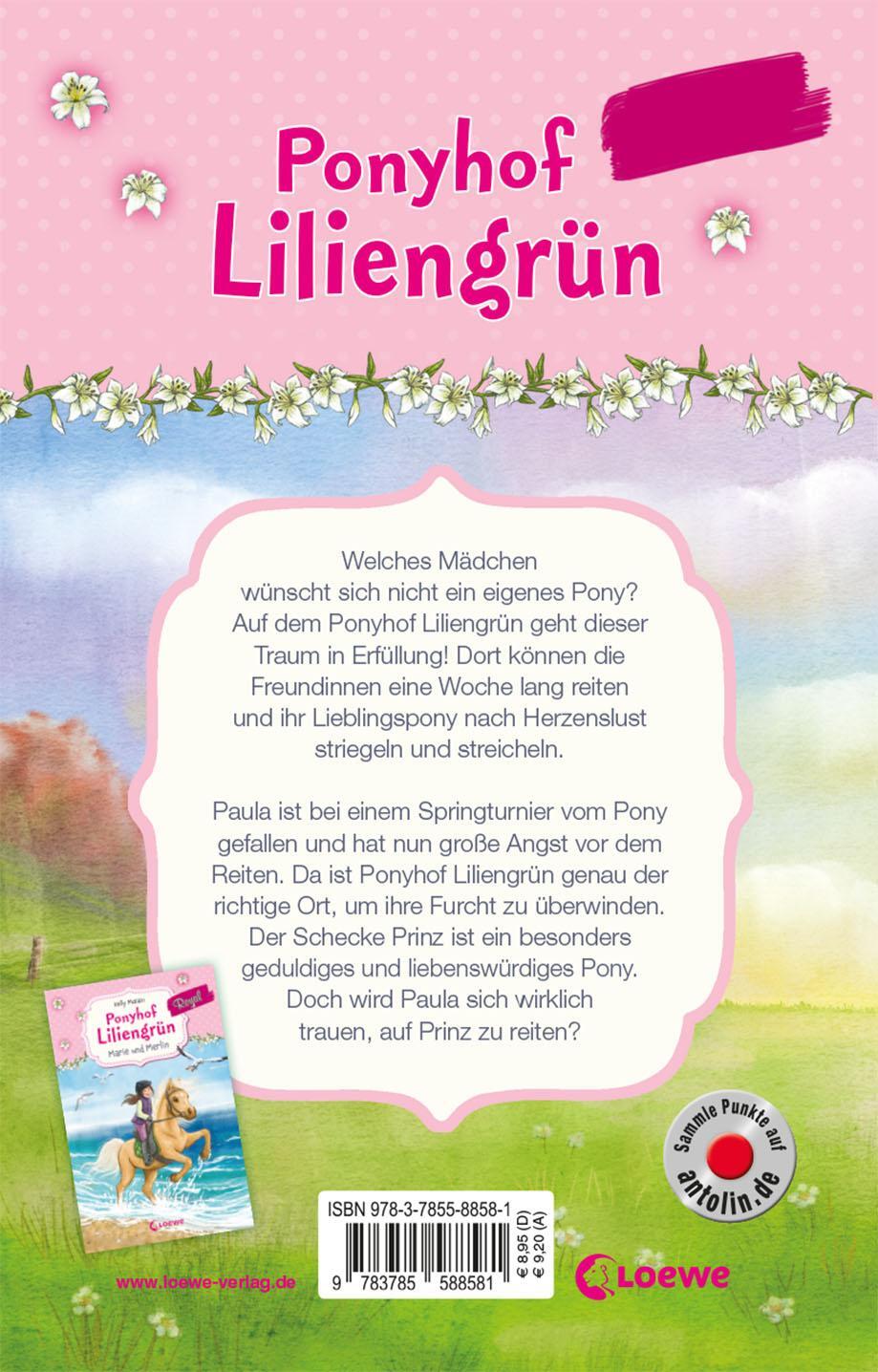 Rückseite: 9783785588581 | Ponyhof Liliengrün Royal 2 - Paula und Prinz | Kelly McKain | Buch