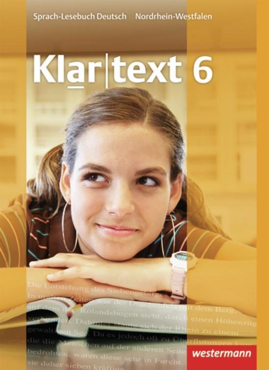 Cover: 9783141201765 | Klartext 6. Schülerband. Realschule. Nordrhein-Westfalen | Buch | 2009