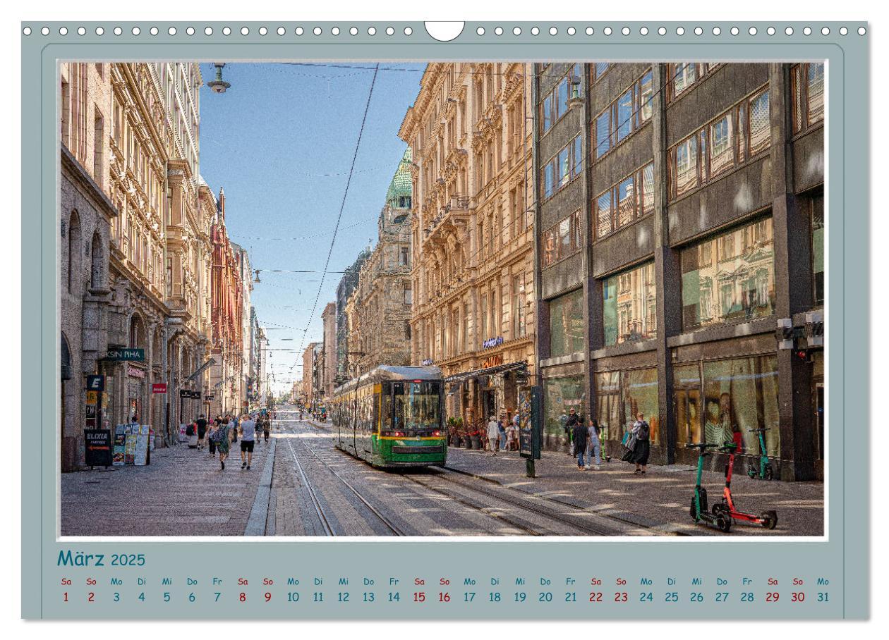 Bild: 9783383945816 | HELSINKI CITY (Wandkalender 2025 DIN A3 quer), CALVENDO Monatskalender