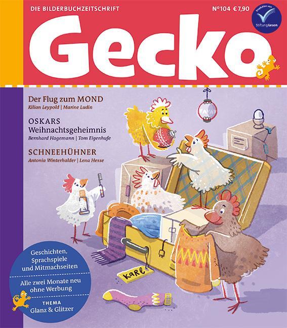 Cover: 9783911209038 | Gecko Kinderzeitschrift Band 104 | Thema: Glanz &amp; Glitzer | Buch