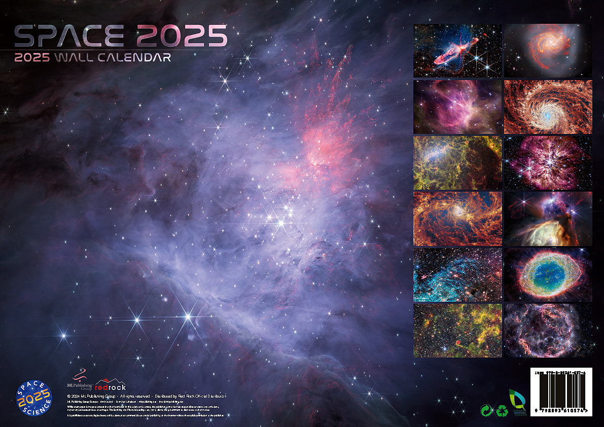 Bild: 9798893610574 | Space 2025: Views from the James Webb Telescope | Kalender | 14 S.