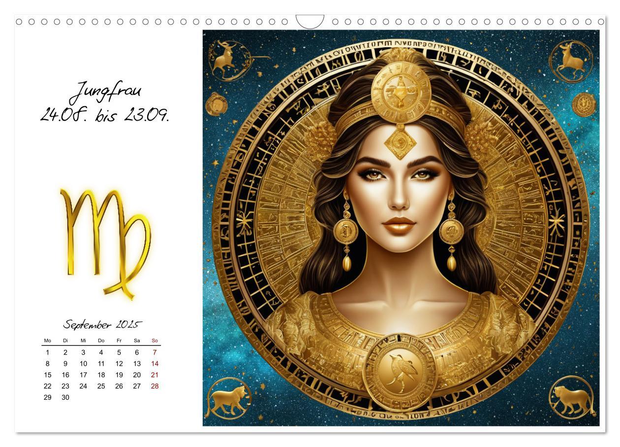 Bild: 9783457220757 | Ein Jahr in Gold (Wandkalender 2025 DIN A3 quer), CALVENDO...