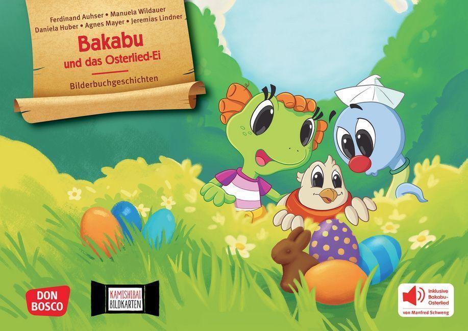 Cover: 4260694921227 | Bakabu auf der Suche nach dem Osterlied-Ei. Kamishibai Bildkartenset