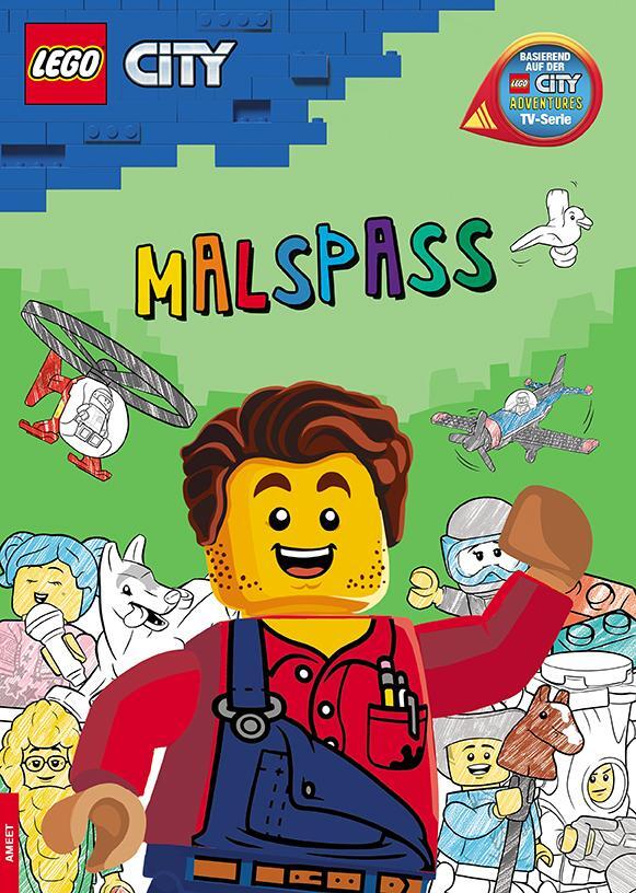 Cover: 9783960805212 | LEGO® City - Malspaß | Taschenbuch | LEGO® City | 96 S. | Deutsch