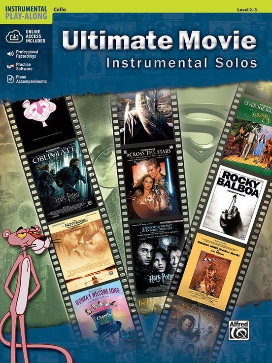 Cover: 9780739091968 | Ultimate Movie Instrumental Solos for Strings: Cello, Book & Online...