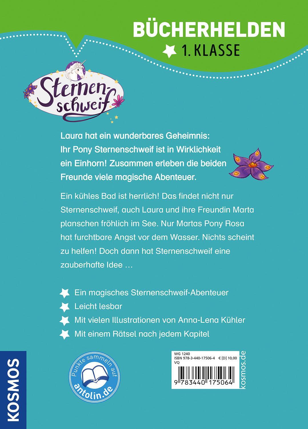 Rückseite: 9783440175064 | Sternenschweif, Bücherhelden 1. Klasse, Der geheime See | Buch | 48 S.