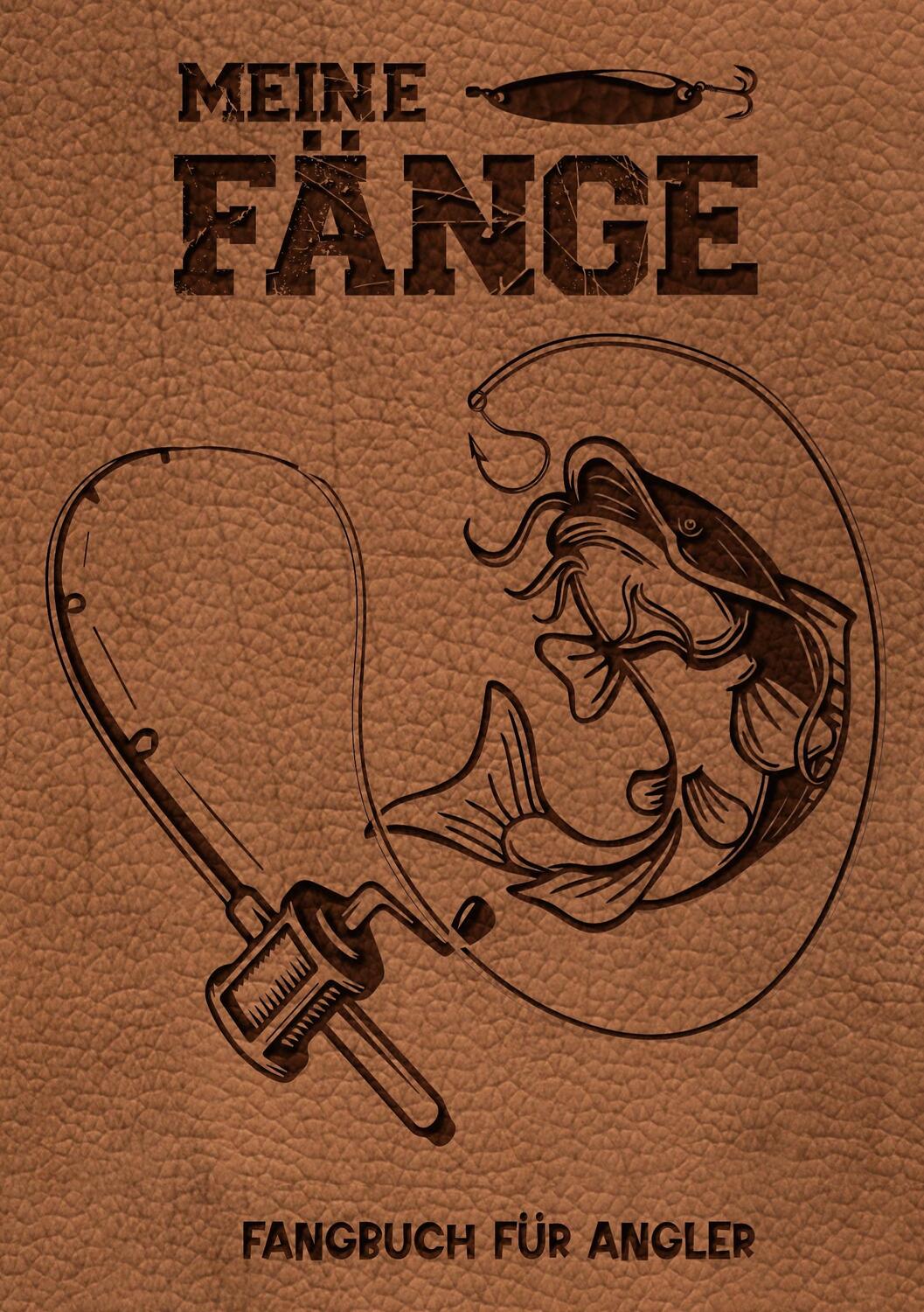 Cover: 9783756841424 | Meine Fänge | Fangbuch für Angler | Z. Wolle | Taschenbuch | Paperback