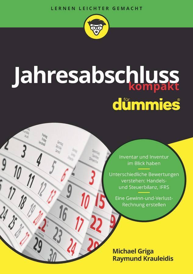 Cover: 9783527712359 | Jahresabschluss kompakt für Dummies | Michael Griga (u. a.) | Buch