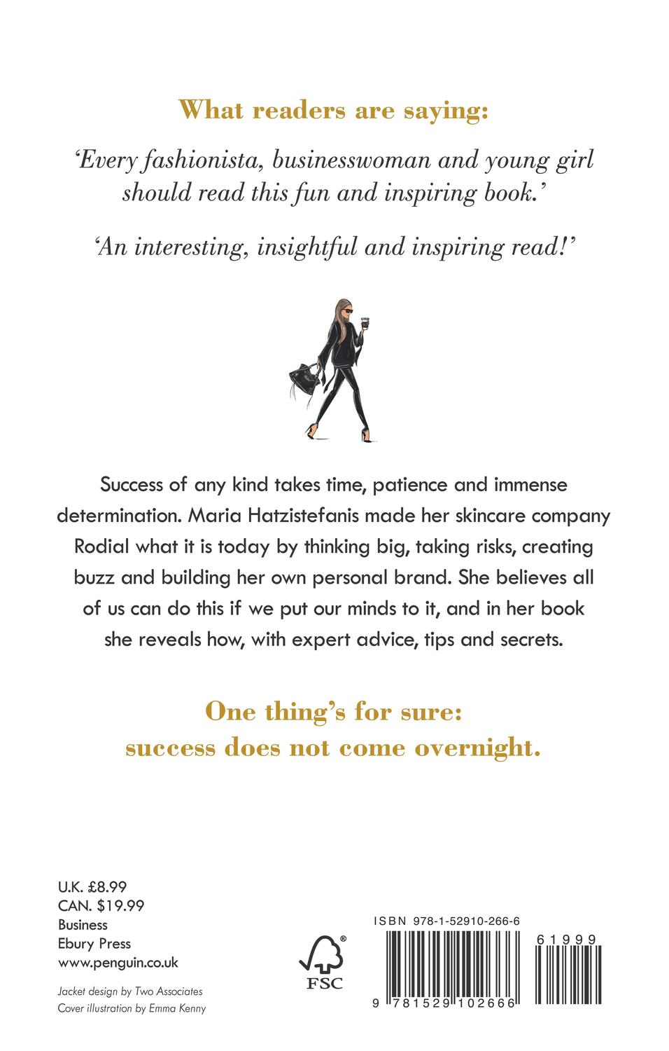 Rückseite: 9781529102666 | How to Be an Overnight Success | Maria Hatzistefanis | Taschenbuch