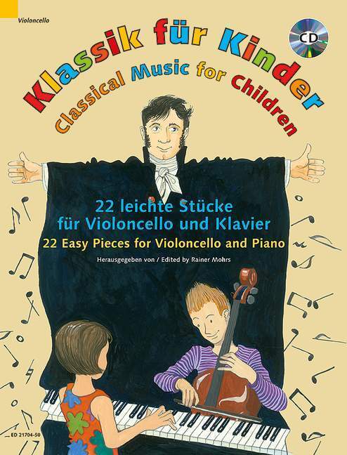 Cover: 9783795748609 | Klassik für Kinder | Rainer Mohrs | Noten mit CD (Rückendrahtheftung)