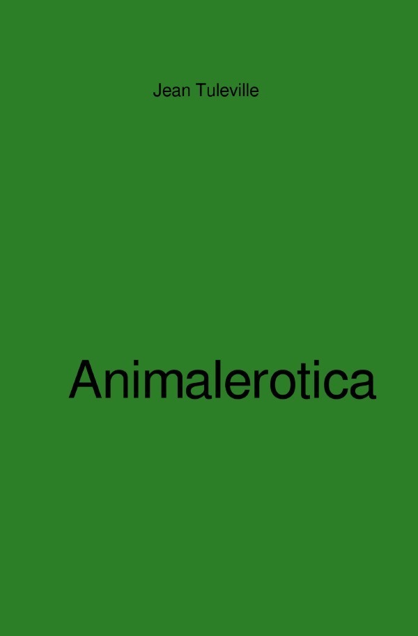 Cover: 9783750274037 | Animalerotica | Jochen Duderstadt | Taschenbuch | Deutsch | 2020