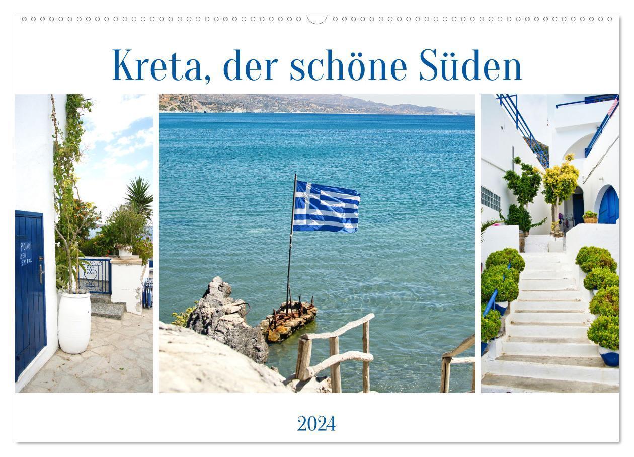 Cover: 9783675644632 | Kreta, der schöne Süden (Wandkalender 2024 DIN A2 quer), CALVENDO...