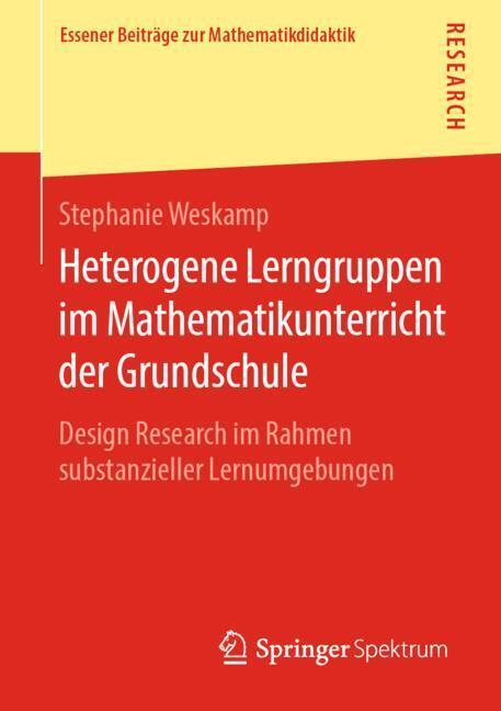 Cover: 9783658252328 | Heterogene Lerngruppen im Mathematikunterricht der Grundschule | Buch