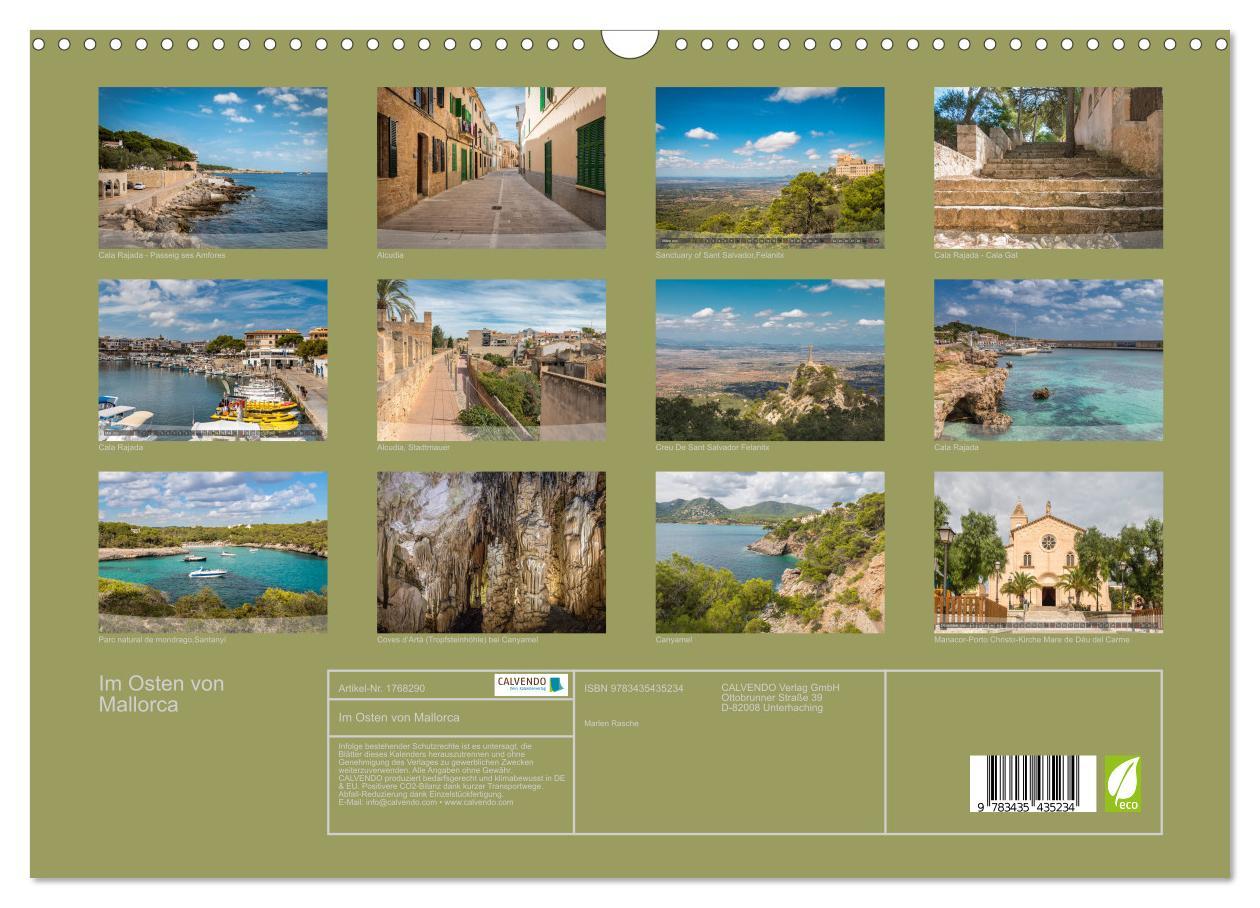 Bild: 9783435435234 | Im Osten von Mallorca (Wandkalender 2025 DIN A3 quer), CALVENDO...