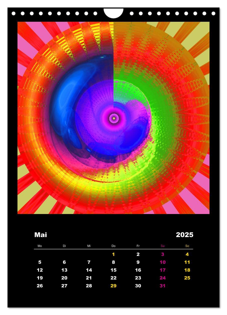 Bild: 9783457168882 | Energie-Spiralen 2025 (Wandkalender 2025 DIN A4 hoch), CALVENDO...