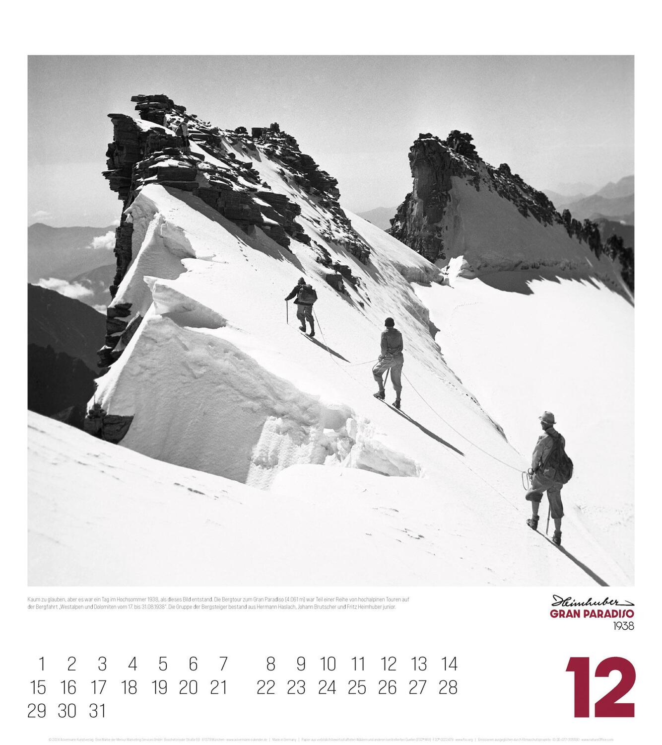 Bild: 9783838425092 | Alpengeschichten Kalender 2025 | Heimhuber (u. a.) | Kalender | 14 S.