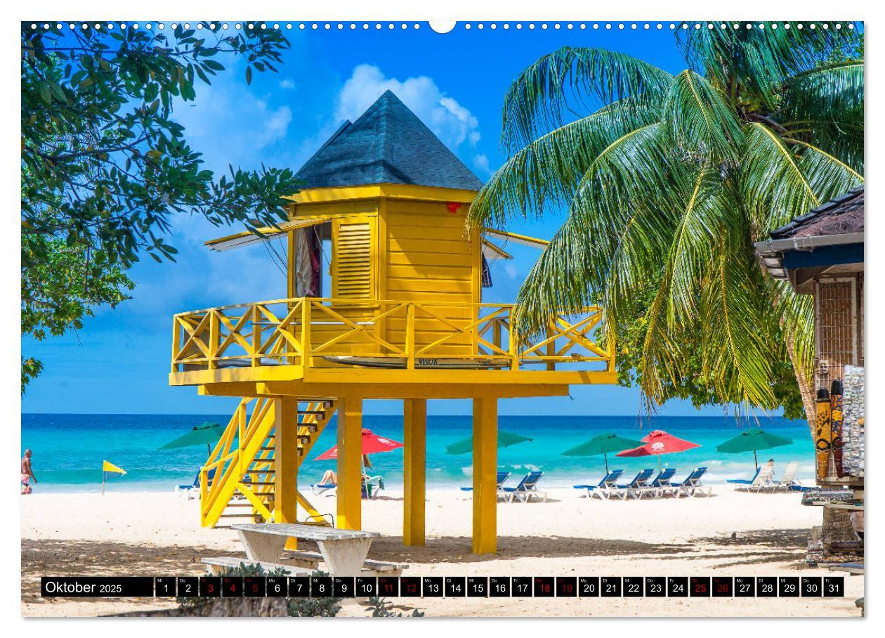 Bild: 9783435453788 | Barbados (Wandkalender 2025 DIN A2 quer), CALVENDO Monatskalender