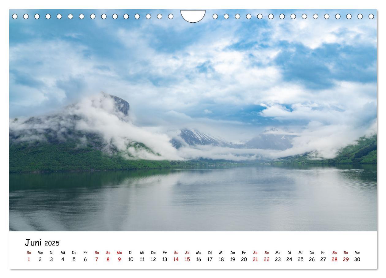 Bild: 9783383930782 | Norwegens wunderschöne Fjorde (Wandkalender 2025 DIN A4 quer),...