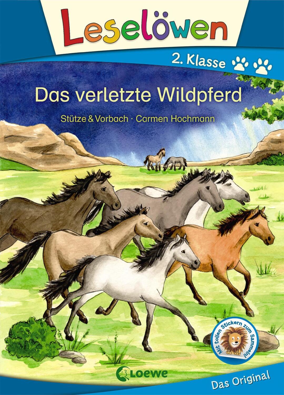 Cover: 9783743205321 | Leselöwen 2. Klasse - Das verletzte Wildpferd | Stütze & Vorbach