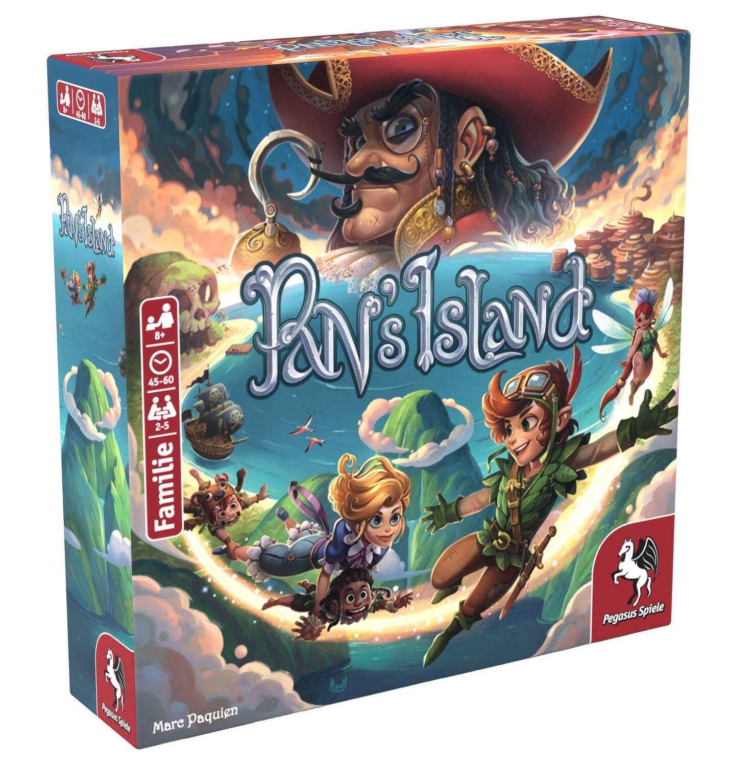 Cover: 4250231735356 | Pan's Island | Marc Paquien | Spiel | Brettspiel | 57027G | Deutsch