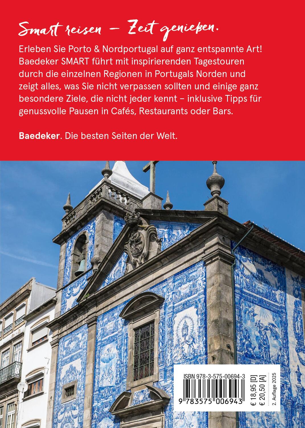 Rückseite: 9783575006943 | Baedeker SMART Reiseführer Porto &amp; Nordportugal | Schetar (u. a.)