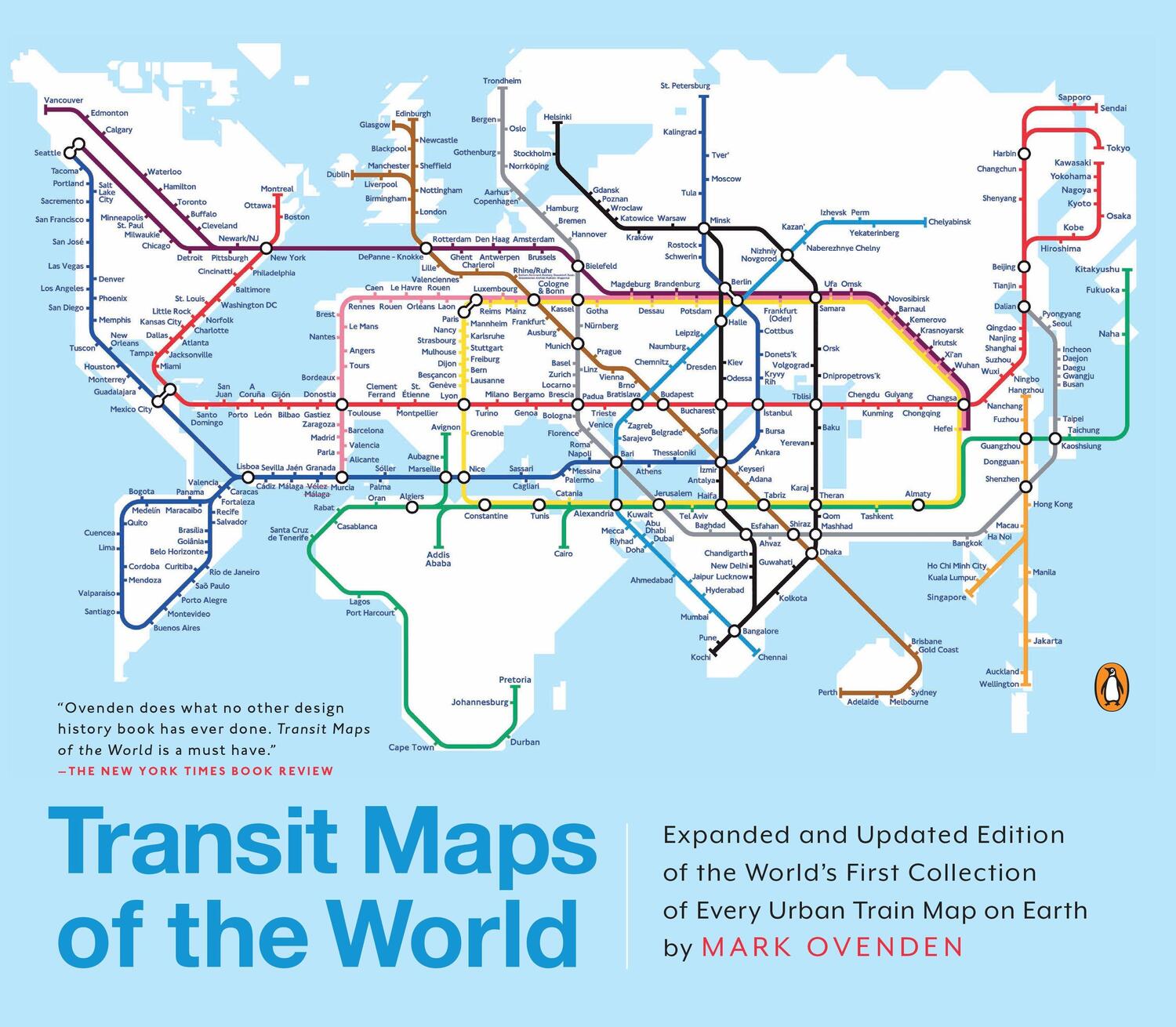 Cover: 9780143128496 | Transit Maps of the World: Expanded and Updated Edition of the...