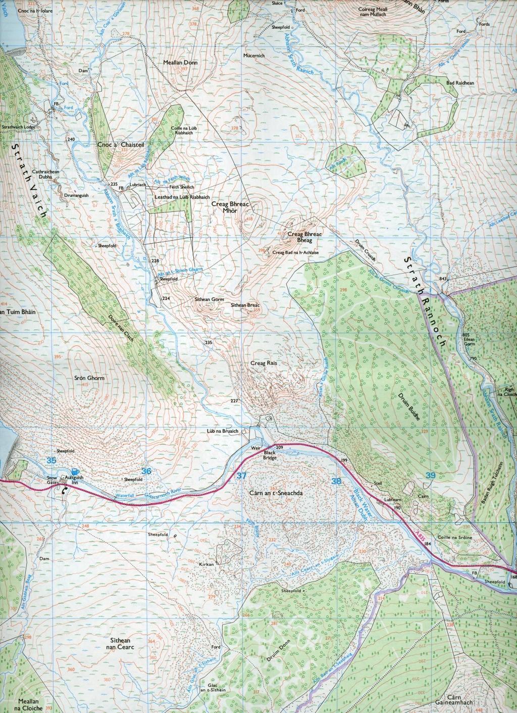 Bild: 9780319246801 | Ben Wyvis and Strathpeffer | Ordnance Survey | (Land-)Karte | Englisch