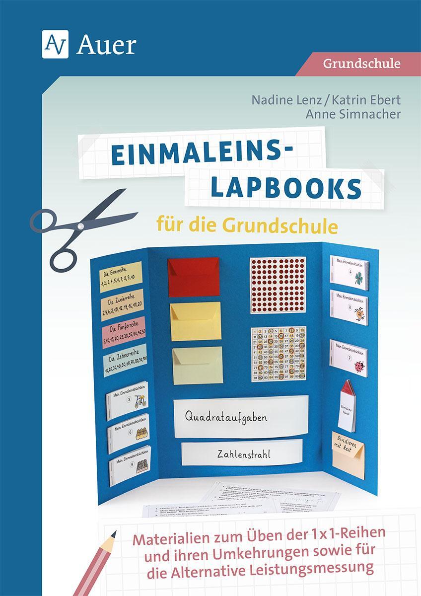 Cover: 9783403085997 | Einmaleins-Lapbooks für die Grundschule | Nadine Lenz (u. a.) | Bundle