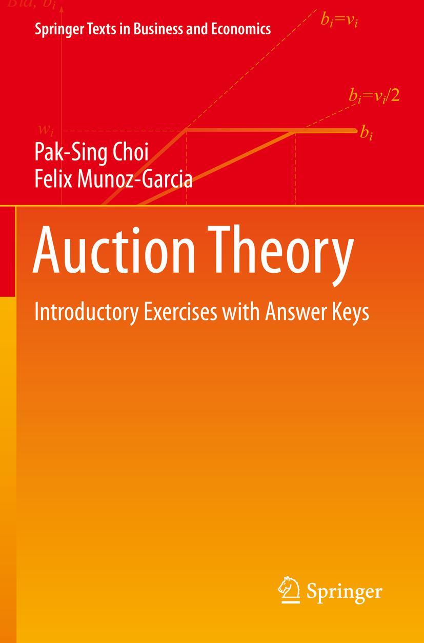 Cover: 9783030695774 | Auction Theory | Introductory Exercises with Answer Keys | Taschenbuch