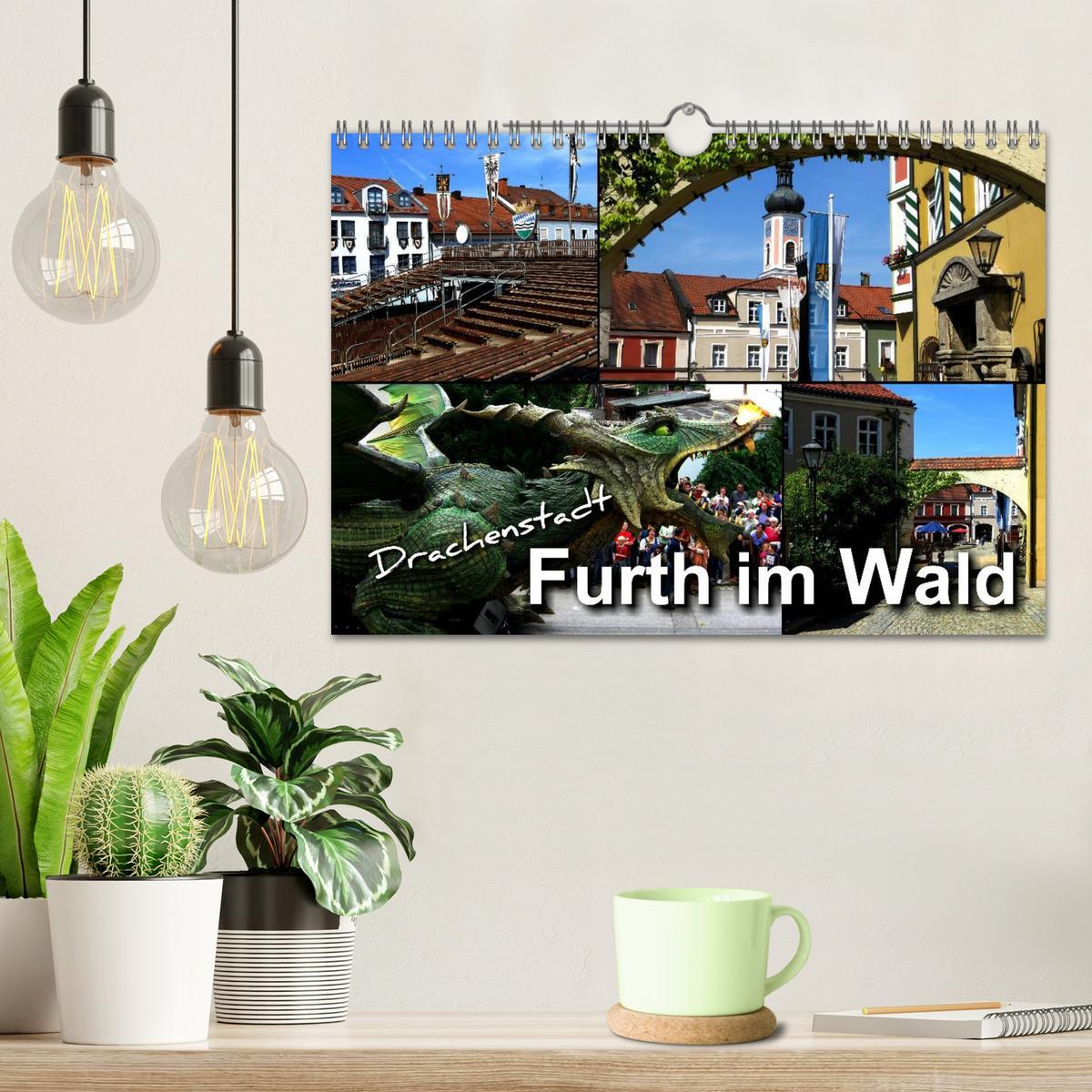 Bild: 9783435574452 | Drachenstadt Furth im Wald (Wandkalender 2025 DIN A4 quer),...