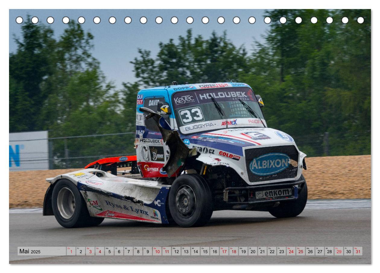 Bild: 9783457159156 | Best of TRUCK RACING (Tischkalender 2025 DIN A5 quer), CALVENDO...